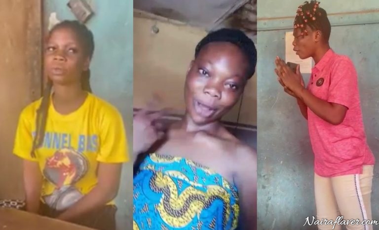 Lady Who Leaked The Viral Video Of Adavi Slay Queen Is In Police Custody