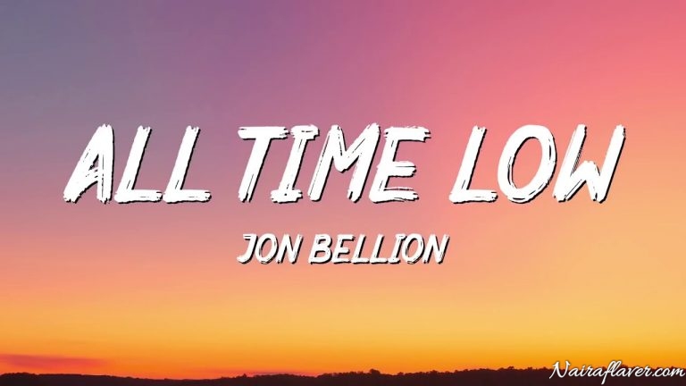 Jon Bellion – All Time Low